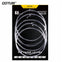 Goture 5pcs/Set Tapered 9FT/2.74M Fly Fishing Leader with Loop